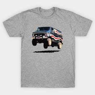 Bad-Ass '70s Van (vintage distressed look) T-Shirt